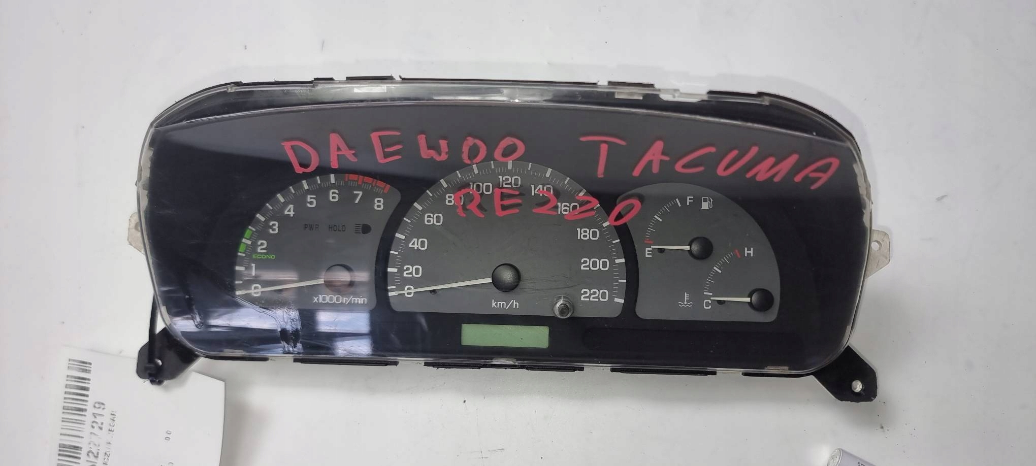 dials clock 96498321 DAEWOO TACUMA