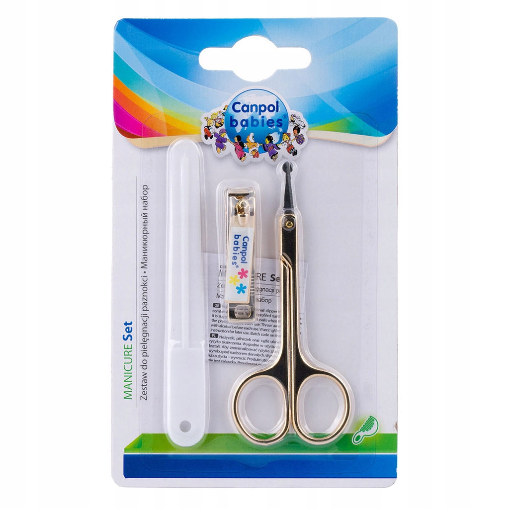 Canpol zestaw do pielęgnacji paznokci dla niemowląt i dzieci Kod producenta 9/809