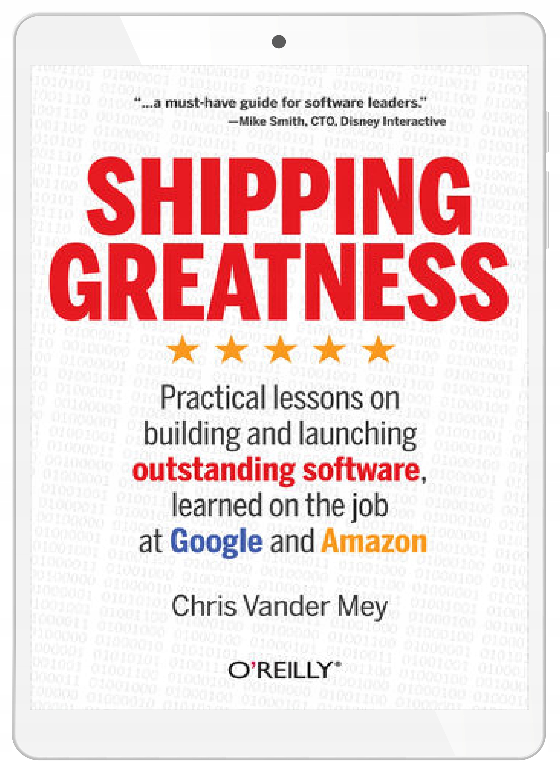 Shipping Greatness. Practical lessons on building and launching outstanding