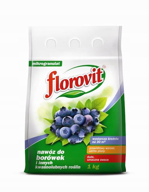 

Nawóz Florovit do borówek i innych granulat 1kg
