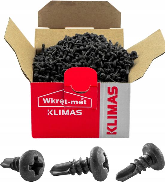 

Wkręty Pchełki 3,5x9,5 Do Metalu Wkręt Tex 1000szt