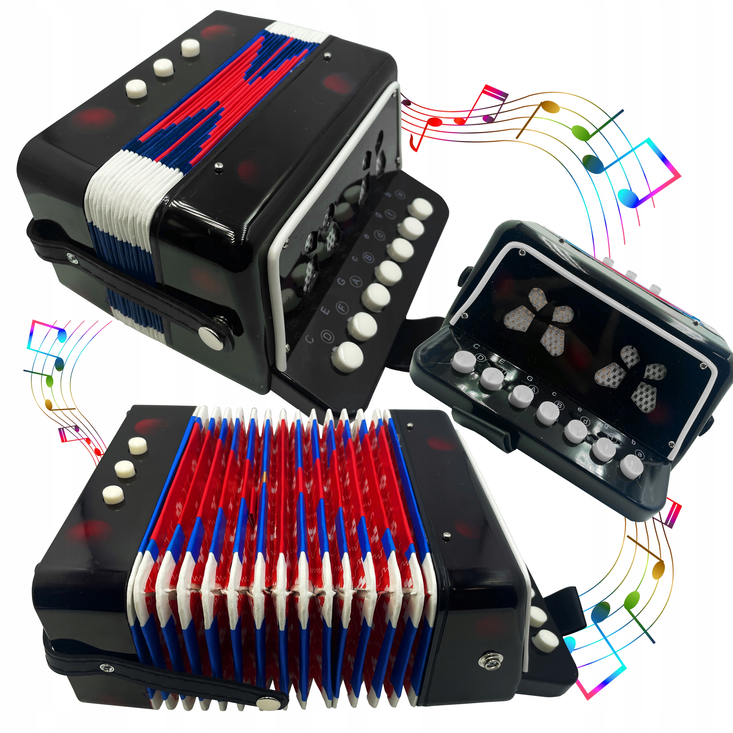 

Zabawka Akordeon Dla Dzieci Z Klawiszami Muzyka