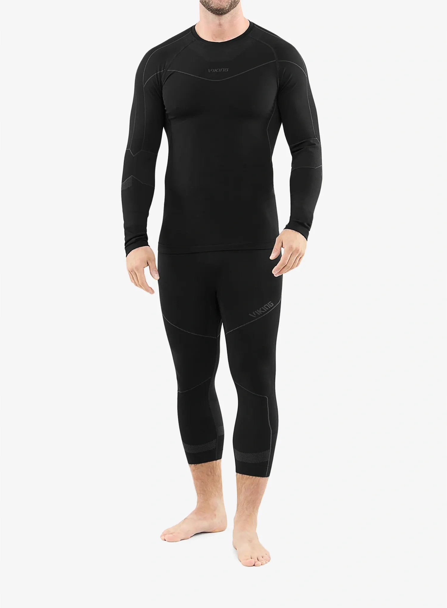 Bielizna termoaktywna Viking Base Layer Gary 3/4 Set black XL