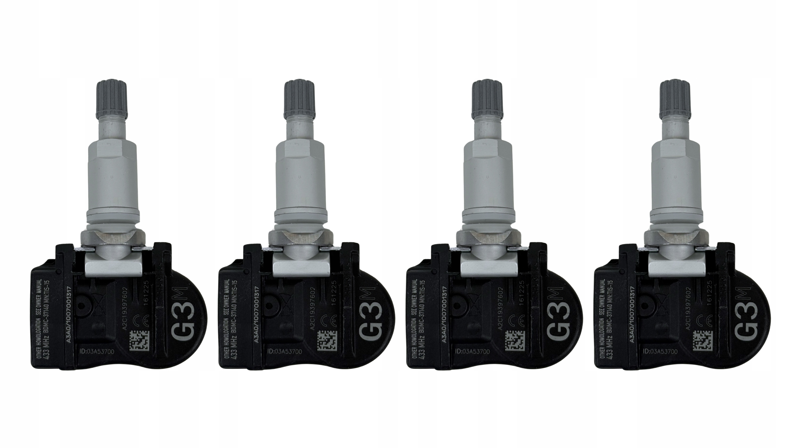 4x Snímač Tlaku Kol Pneumatik Mazda 3 5 6 CX-5 CX-30 CX-60 MX-30 MX-5 CX-9