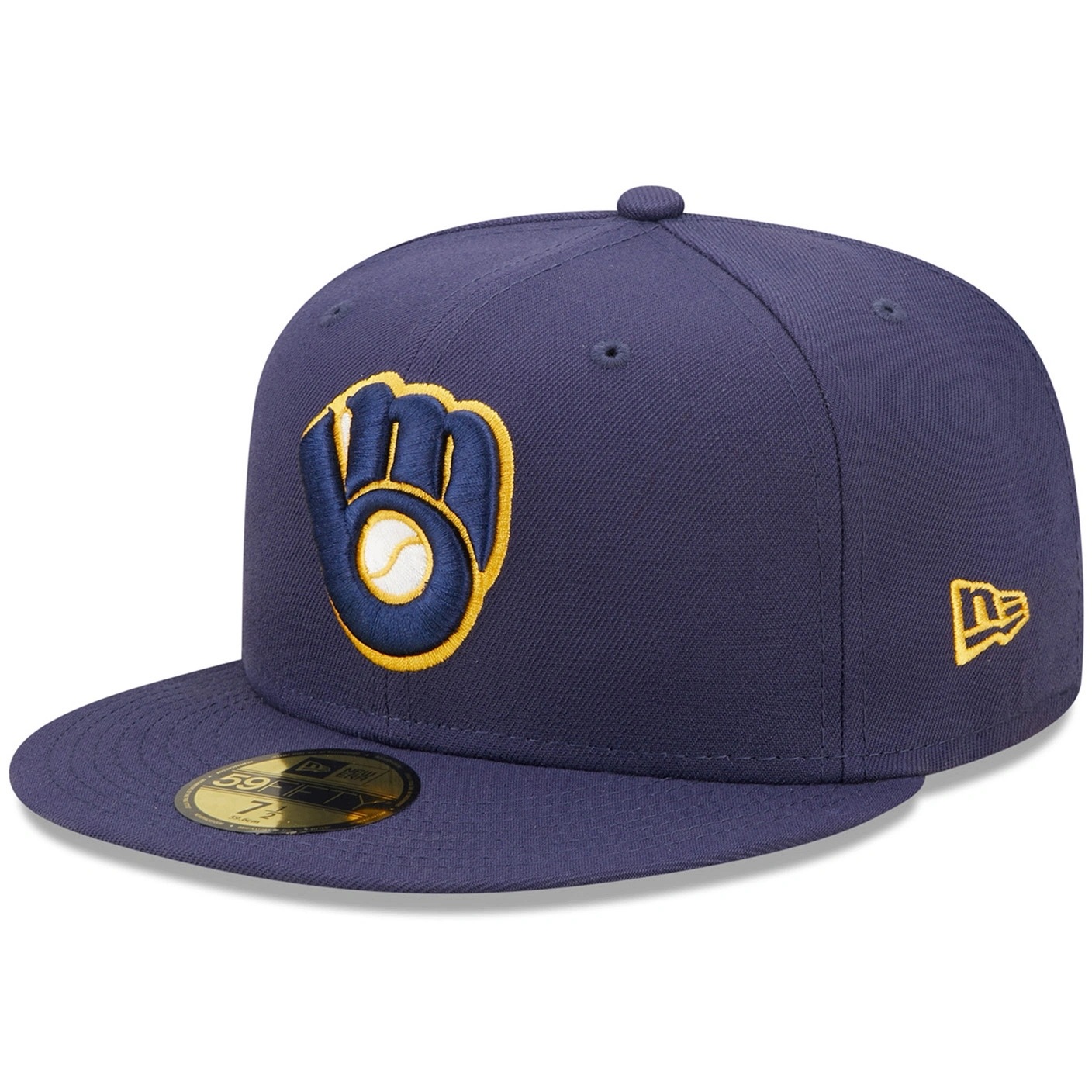 Kšiltovka New Era pánská dámská Milwaukee Brewers mlb s vyšívaným logem