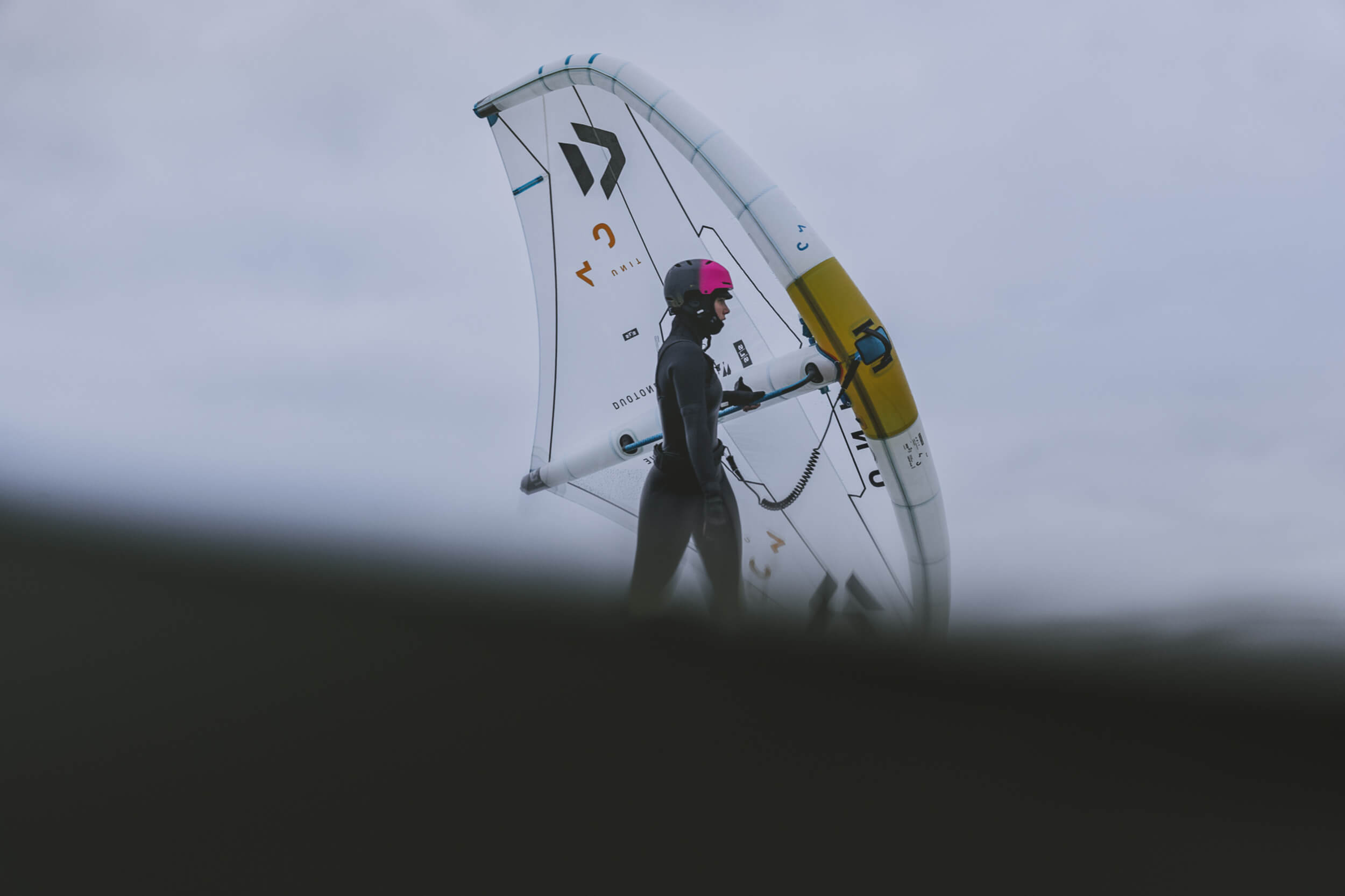 Leash do winga ION Core Waist Carabiner Coiled 8' Rodzaj leash