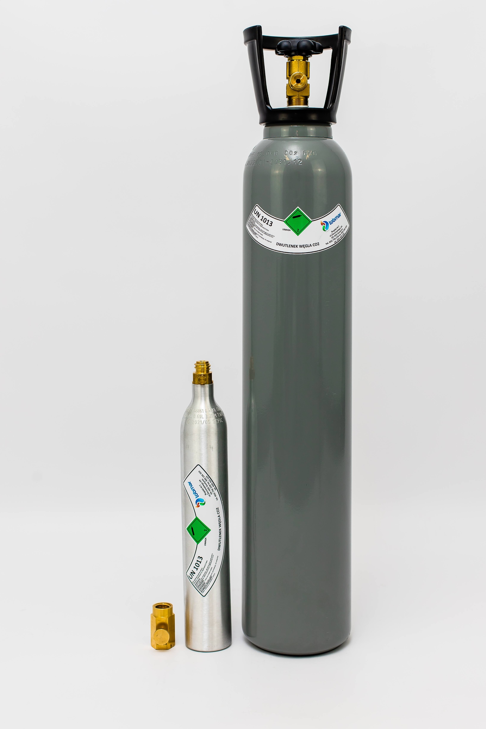 Zestaw Butla Przetoczka 6 kg CO2 Soda Syfon Pełna