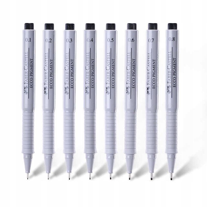 

Cienkopis Zestaw Ecco Pigment Faber Castell 8szt