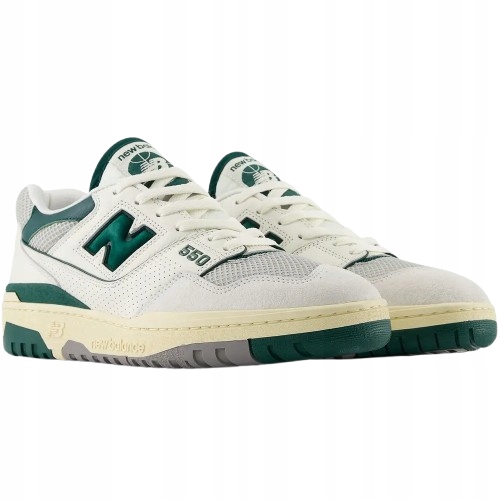 New Balance 550 Pánské Bílé Sportovní Boty Z Kůže S Logem 42 U2B