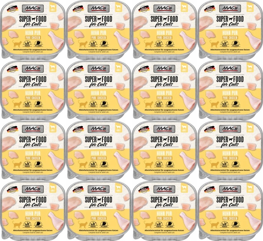 Levně MAC's Cat šála Kuře 16 x 100 g