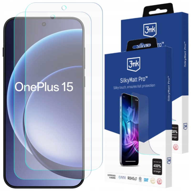 Zestaw 2x Matowa Folia Ochronna Na Ekran Do Oneplus 15 3MK Silkymatt Pro