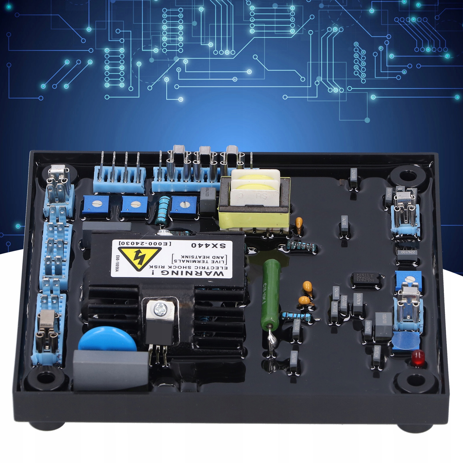 REGULATOR NAPIĘCIA GENERATORA AVR 50/60Hz SX440 Producent części Inny