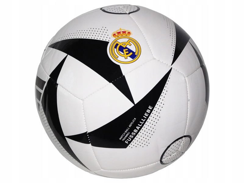 Adidas Piłka Nożna Real Madryt Rozmiar 5 Biała Sezon 24/25