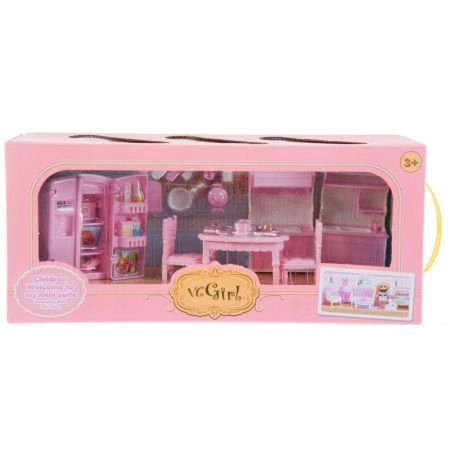 

Zabawkowe Meble kuchenne dla lalek 41x18x14cm MC