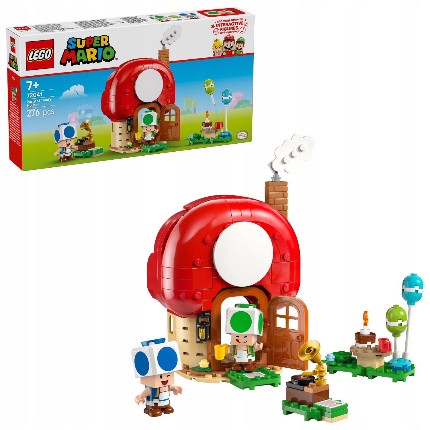 Lego Mario 72041 Toad a párty v jeho domku
