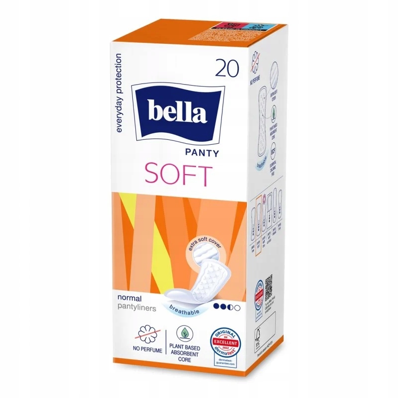 

Wkładki Bella Panty Soft higieniczne 20 szt.