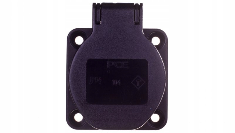 

Gniazdo tablicowe 10/16A 2P+Z 230V czarne IP54