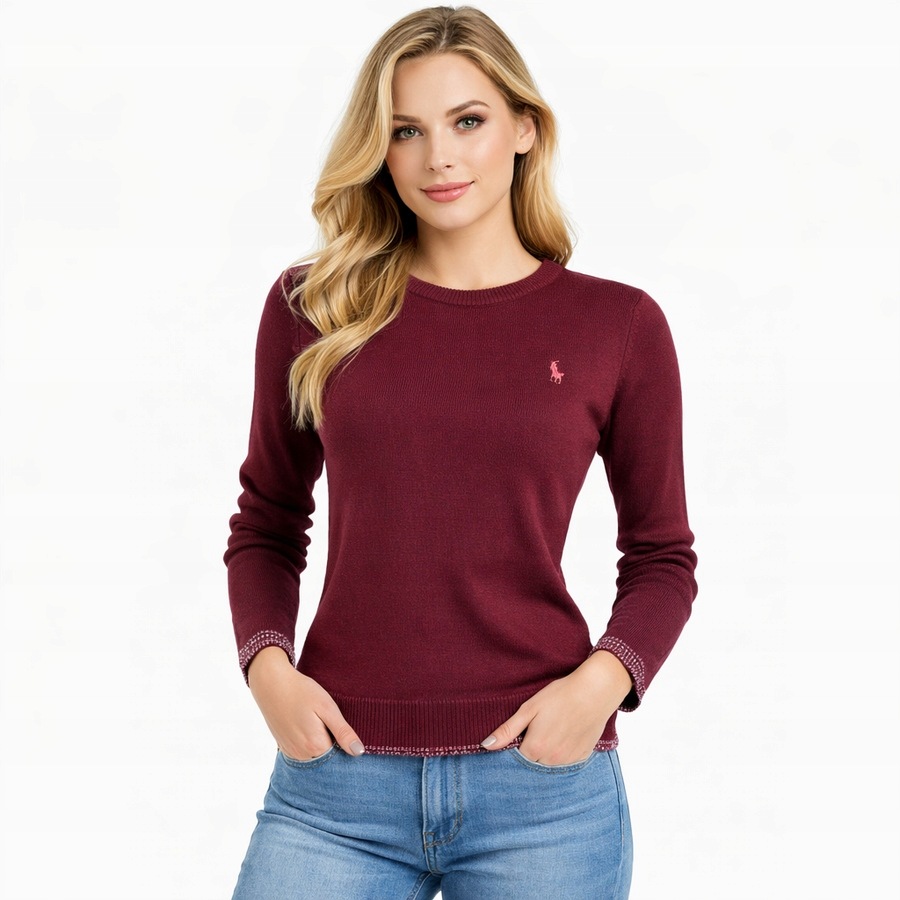 Dámský svetr U.s. Polo Assn. 373 64809 48847 Bordová XL