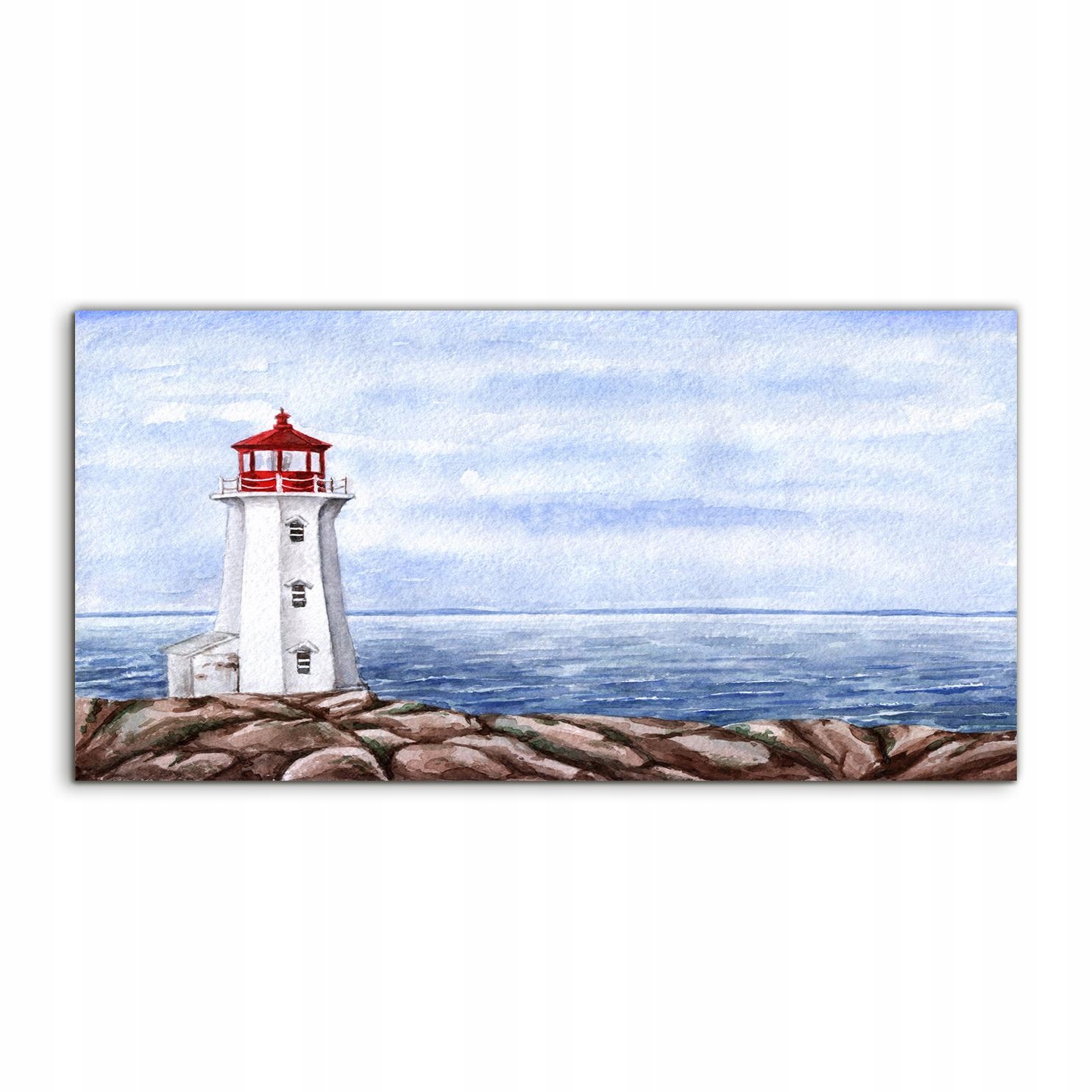 

Obraz akryl 140x70 ścienny Latarnia Morska Morze