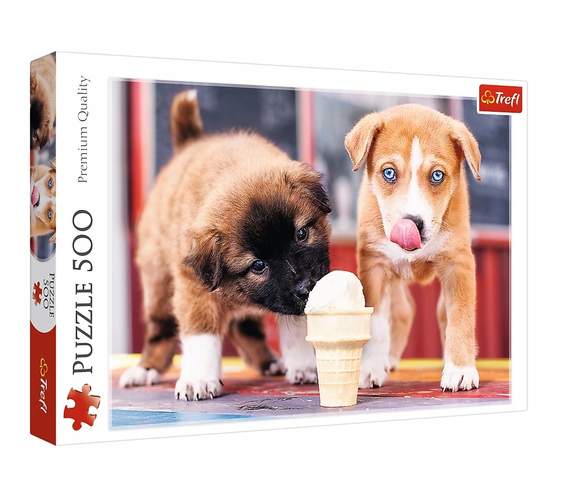 

Puzzle 500el. Pora na lody Trefl 37272