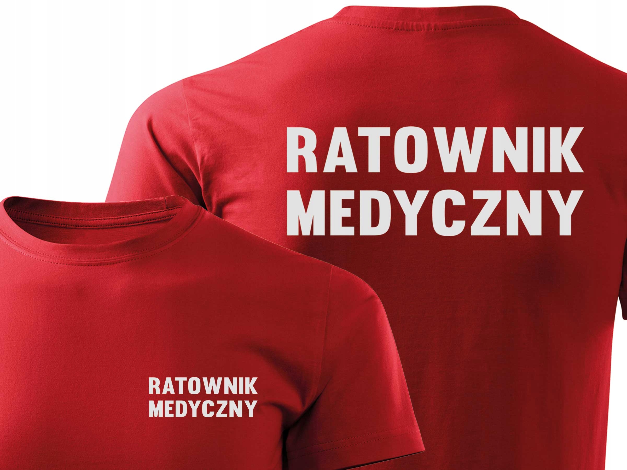 

Bluzka Z Nadrukiem Odblaskowym Ratownik Medyczny