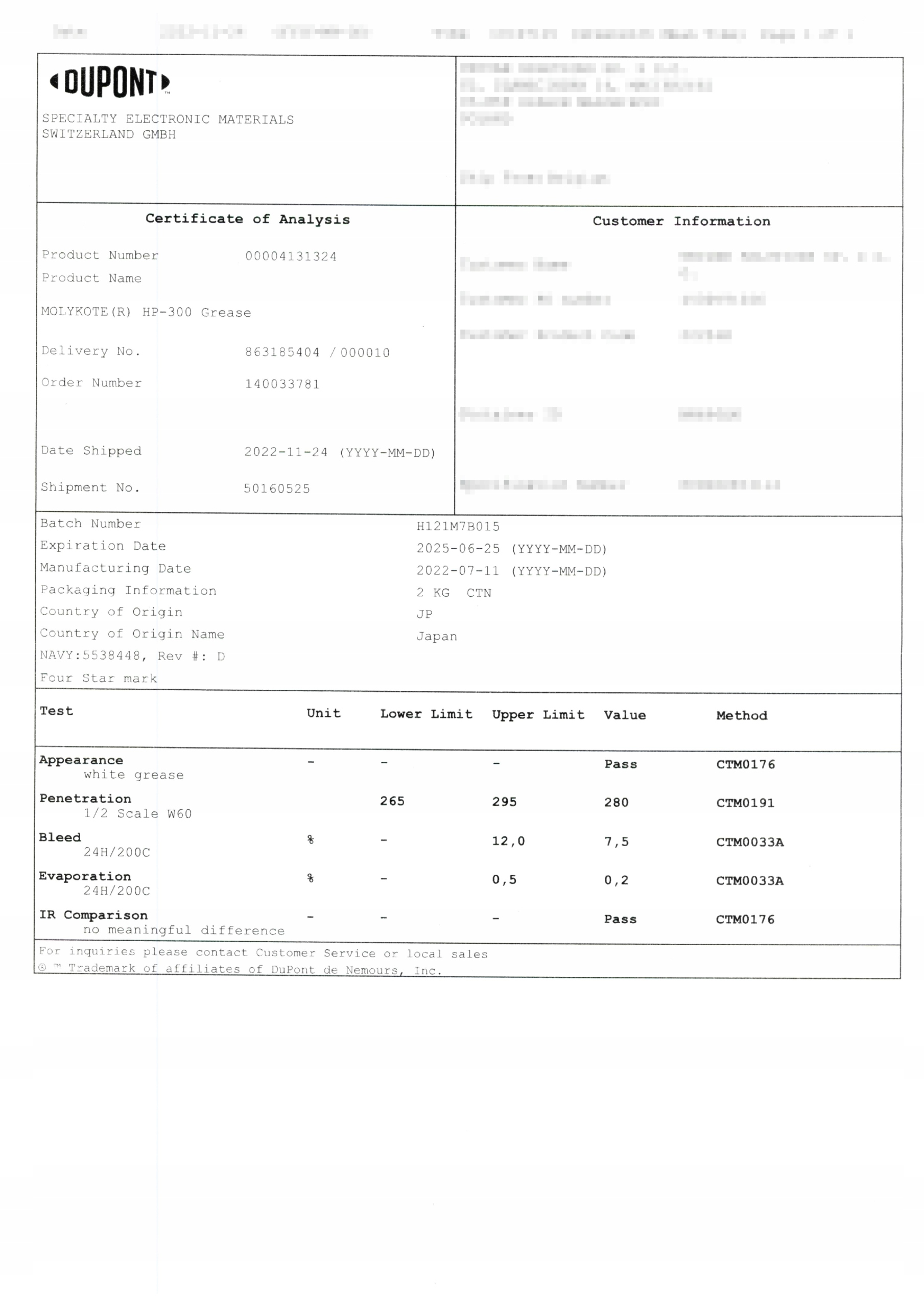 Oryg. smar HP300 do folii grzałki(metalicznych) 5g EAN (GTIN) 5905137608066