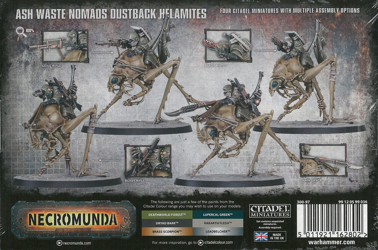 Necromunda Ash Waste Dustback Helamites System Inne systemy