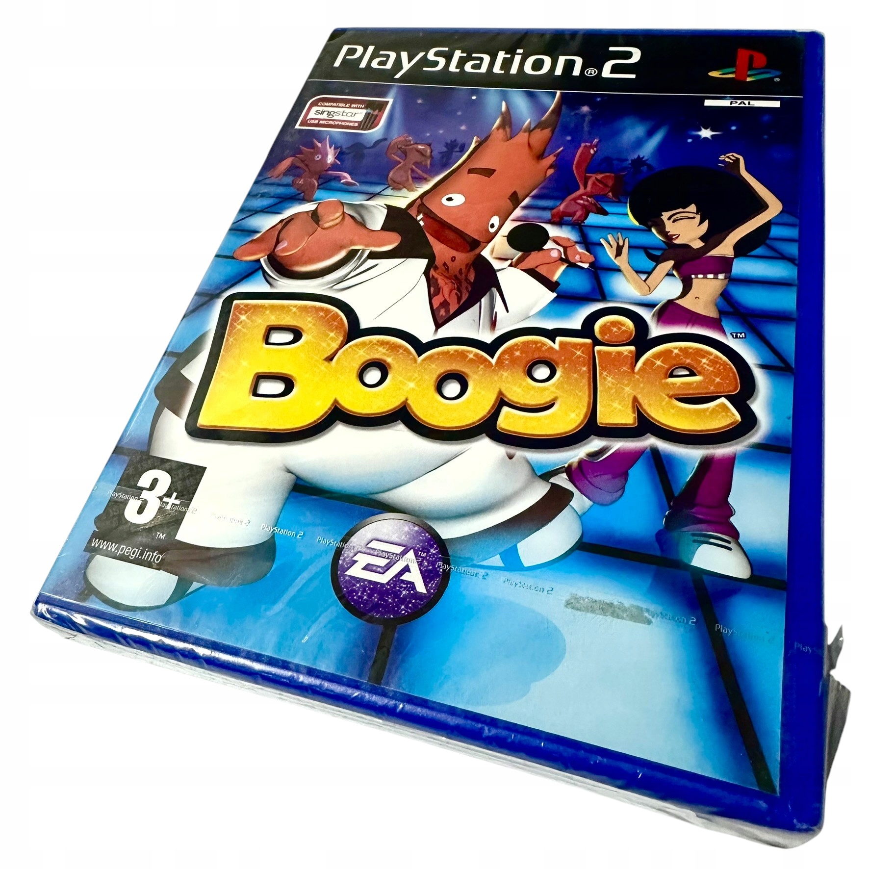 Boogie PS2 Playstation 2 Komplet 3xA Nowa