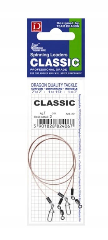 Dragon Przypon Classic Surfstrand 7x7 6kg 40cm