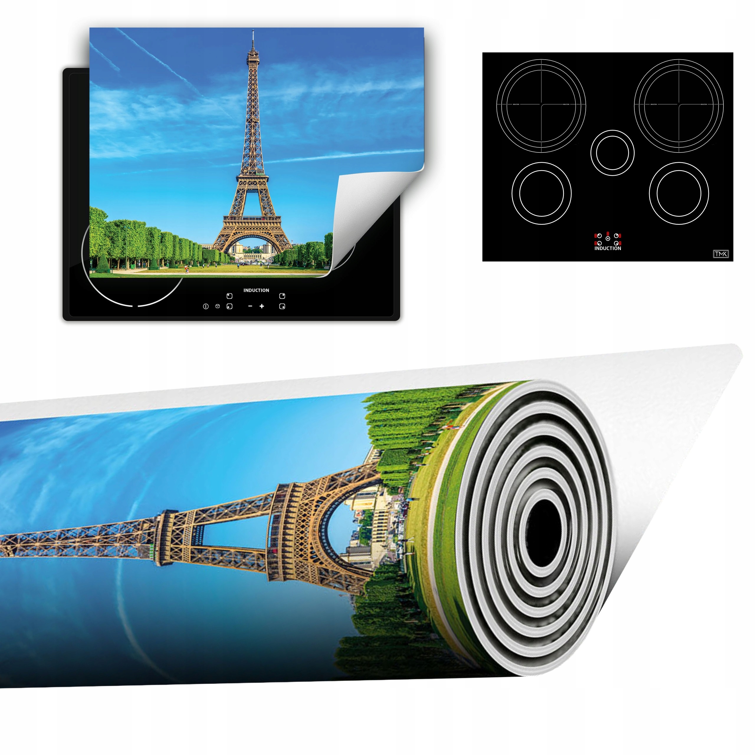 Vinylová Podložka Do Kuchyně Více Místa 70x52 Paříž