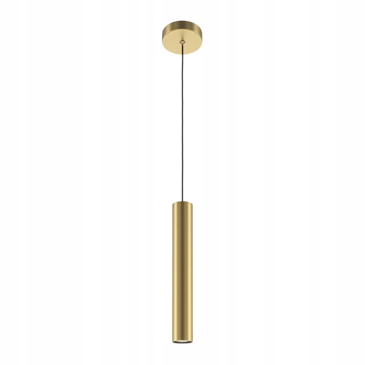 Maytoni Pro Focus závěsná lampa tuba zlatá 1xGU10 Ø6 cm