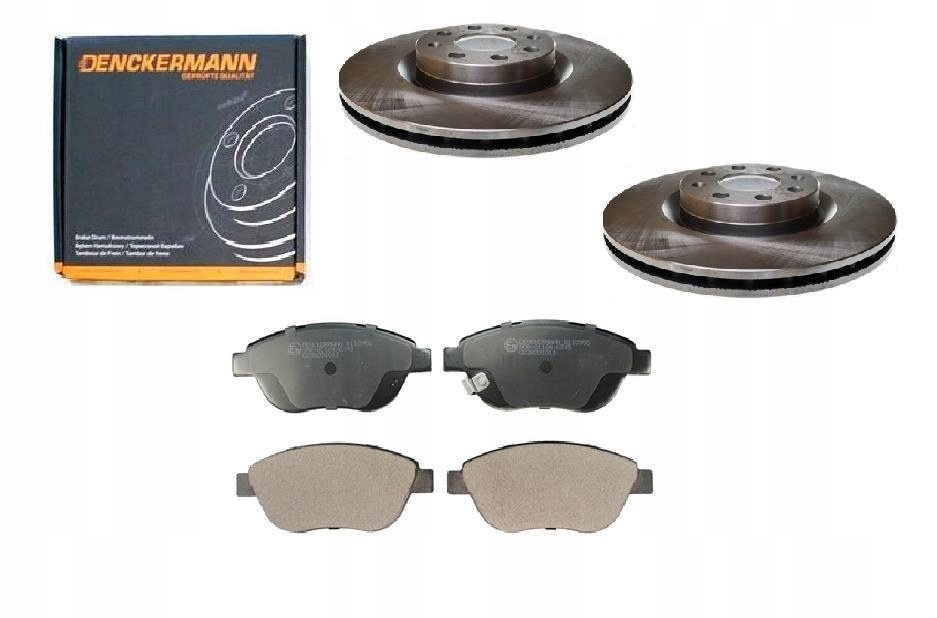 Kotouče Kostky Opel Corsa D 06- Přední 284MM 1.3