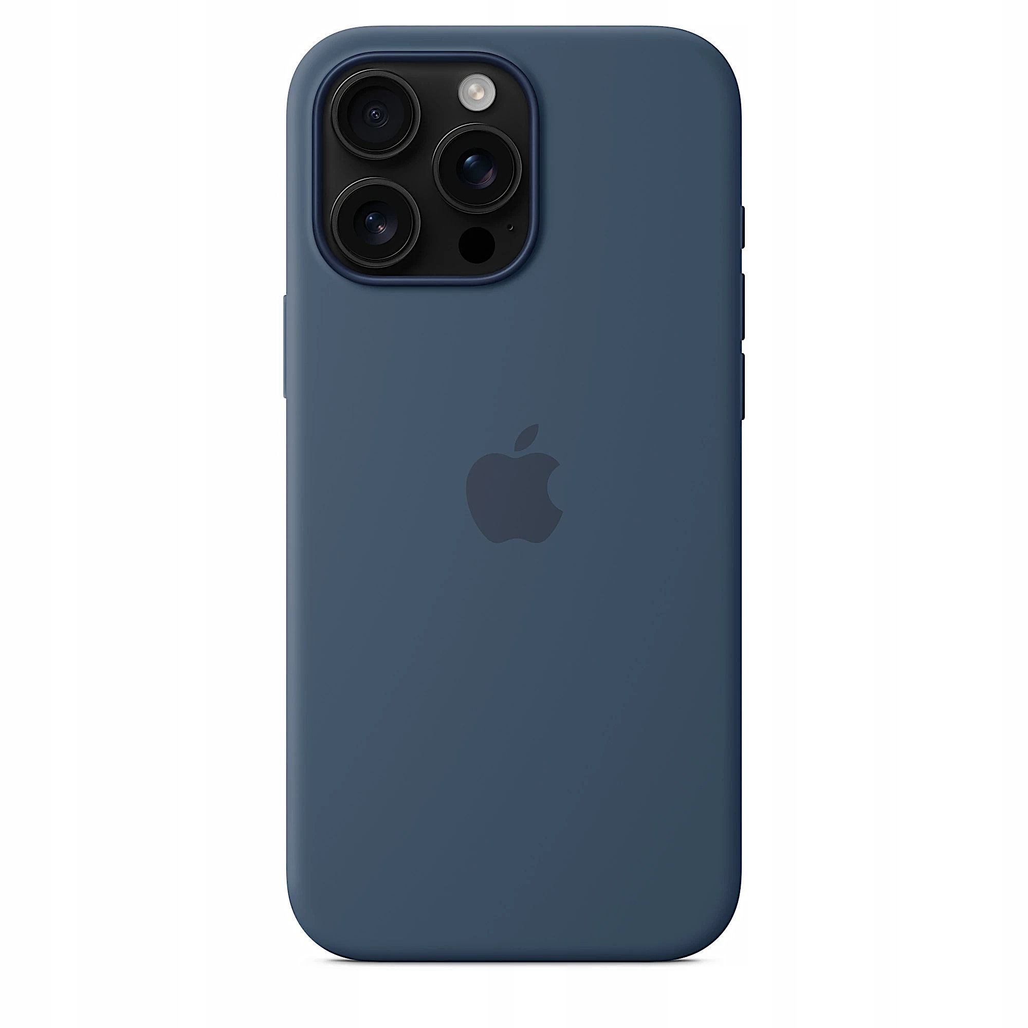 Silikonové pouzdro na iPhone 16 Pro Denim Kryt Zadní Kryt Silicone Case