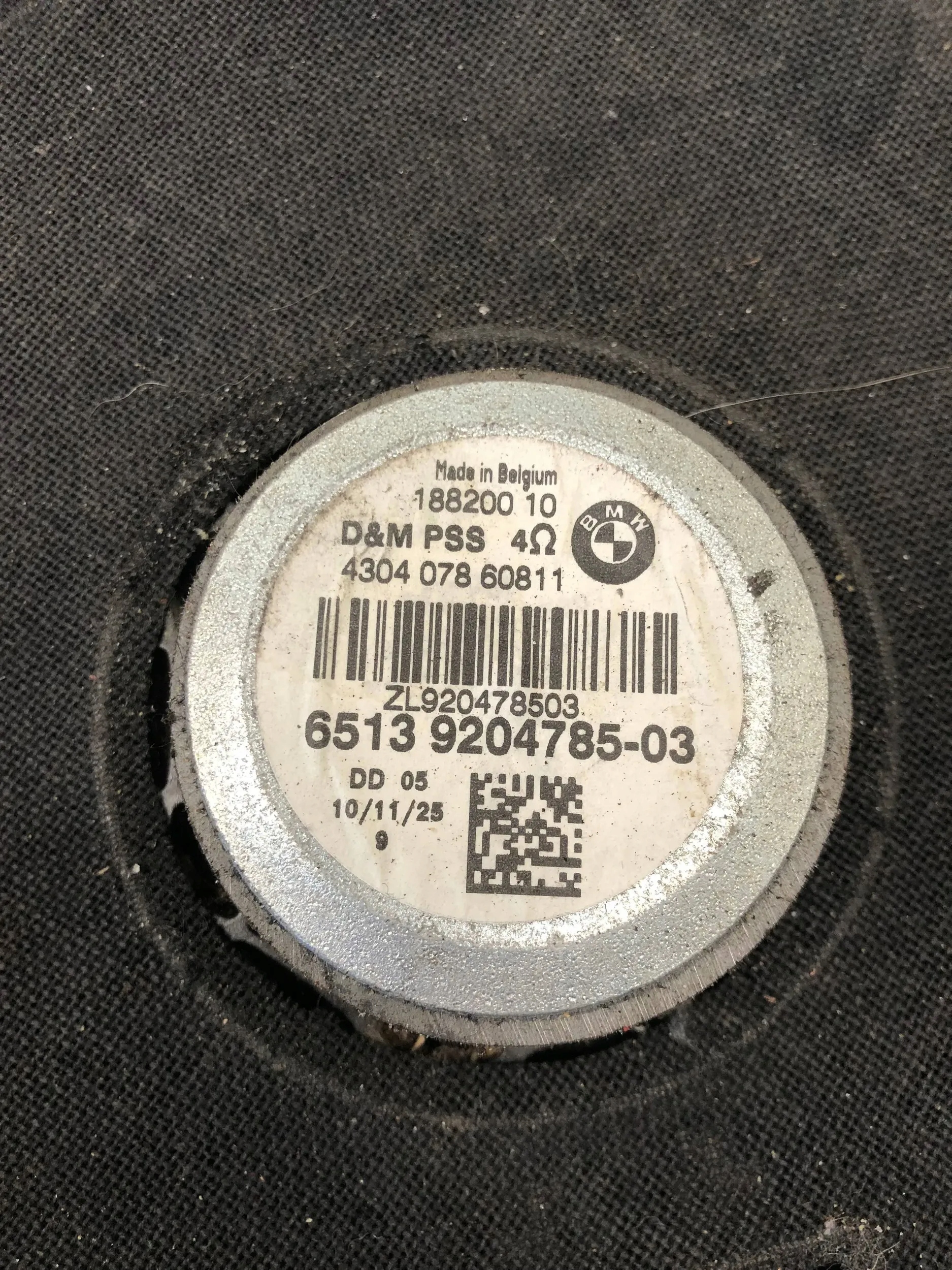 speaker NISKOTONOWY left BMW E87 LCI 9204785