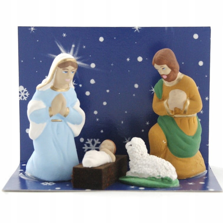 FIGURKI ŚWIĘTEJ RODZINY DO SZOPKI NA WIGILIĘ