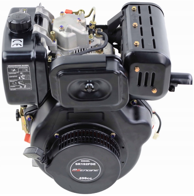 Silnik spalinowy diesla Lifan SP192FDE 14KM Kod producenta SP192FDE