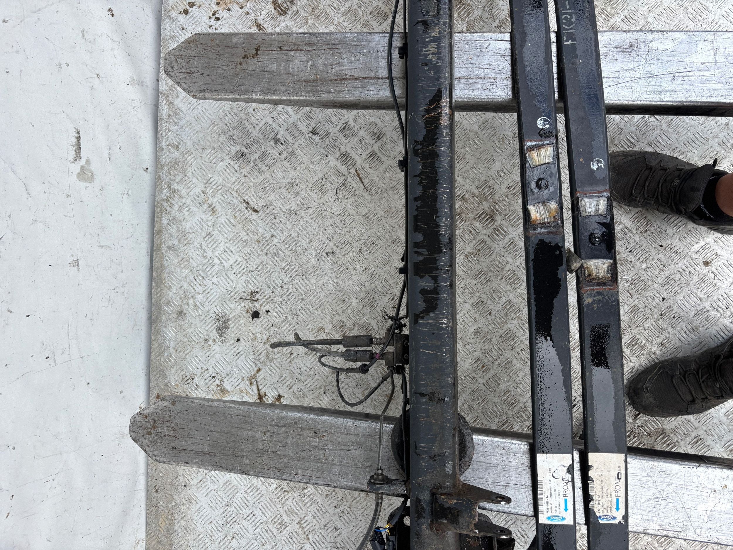sususpension rear. axis sider RESOR FORD TRANSIT CUSTOM 12