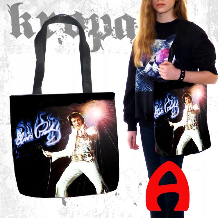 Torba na ramię ELVIS PRESLEY FullPrint WZORY!