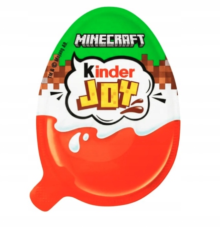 Kinder Joy Minecraft- 1440g 20g x 72szt Dinc