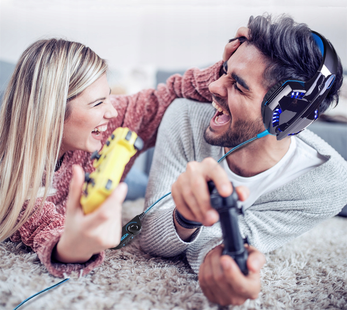 Zestaw słuchawkowy do gier z mikrofonem do PS4 PC Producent Inna