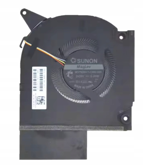 Ventilátor 5V Cpu Hp Omen 9 Plus 16-U 16-WF 16-XF MG75090V1-C450-S9A