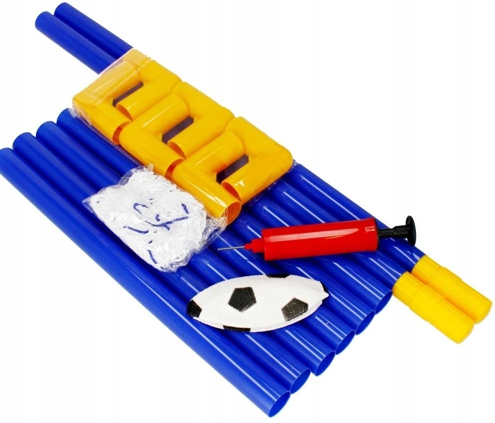 BRAMKA PIŁKARSKA PRZENOŚNA SKŁADANA DLA DZIECI Z PIŁKĄ i POMPKĄ Marka Norimpex