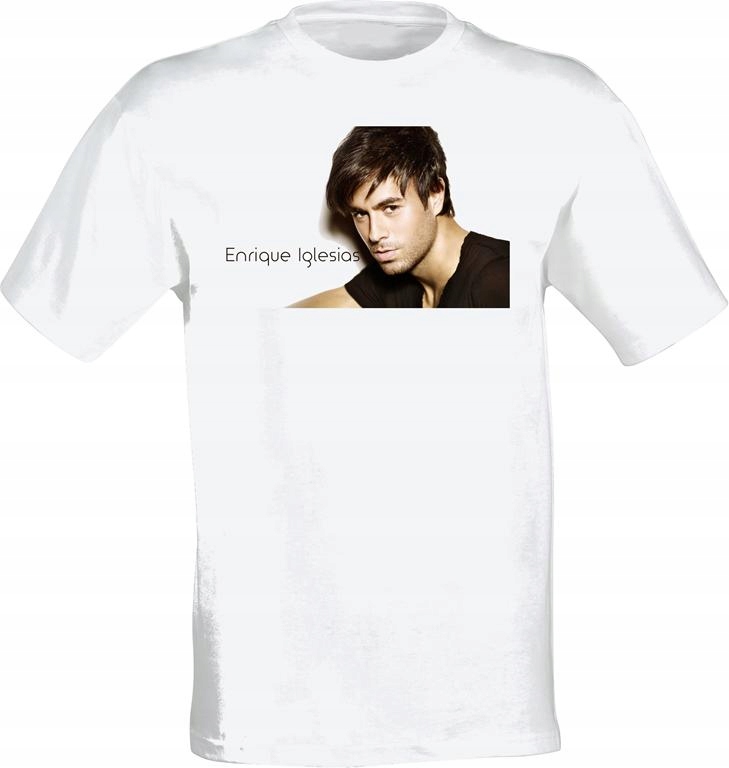 

T- shirt koszulka Enrique Iglesias 10 Wzorów L