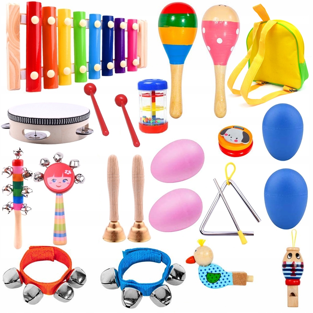 

Drewniane Instrumenty Zestaw Dla Dzieci Cymbałki