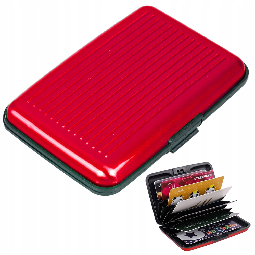 

Etui Na Karty Dokumenty Aluminiowe Portfel Wallet