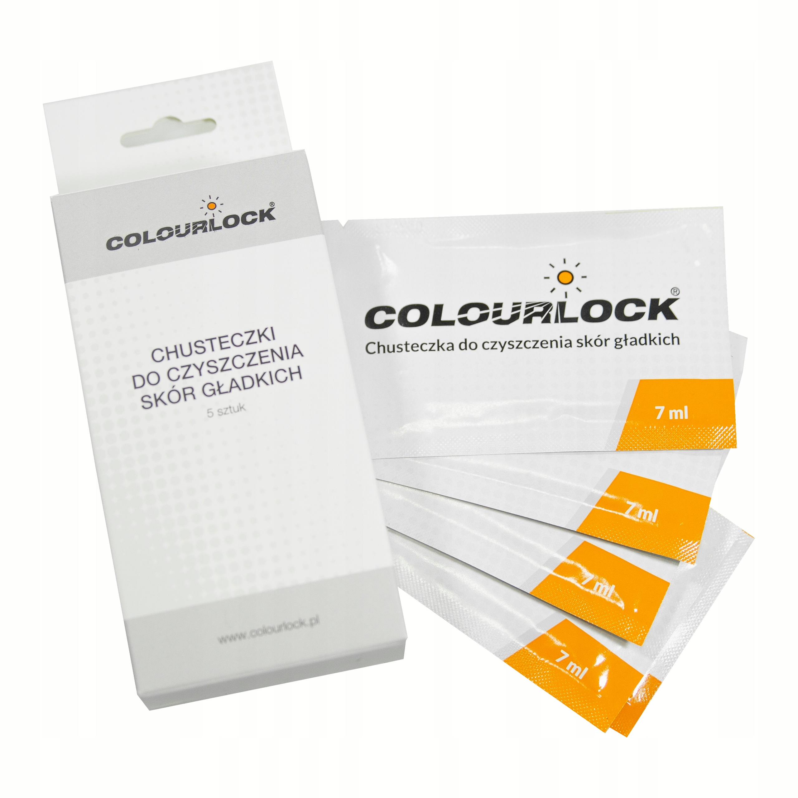 

Colourlock Chusteczki do czyszczenia skóry