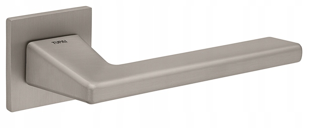 Štvorcová kľučka Tupai 4140 5SQ-142 niklová perla