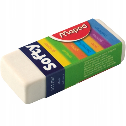 

Maped gumka do ścierania Softy miękka biała