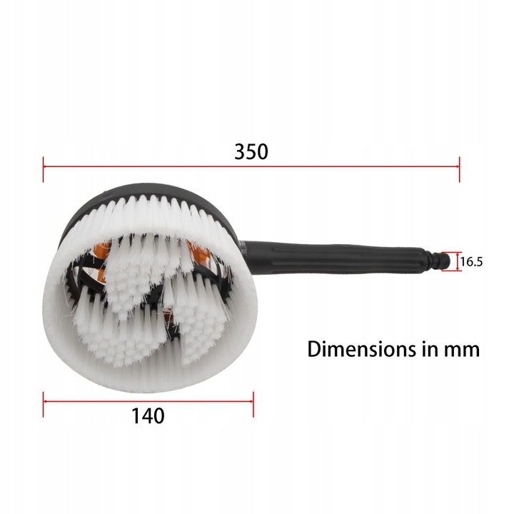 SZCZOTKA OBROTOWA ROTACYJNA PARKSIDE Marka Toolsprofi