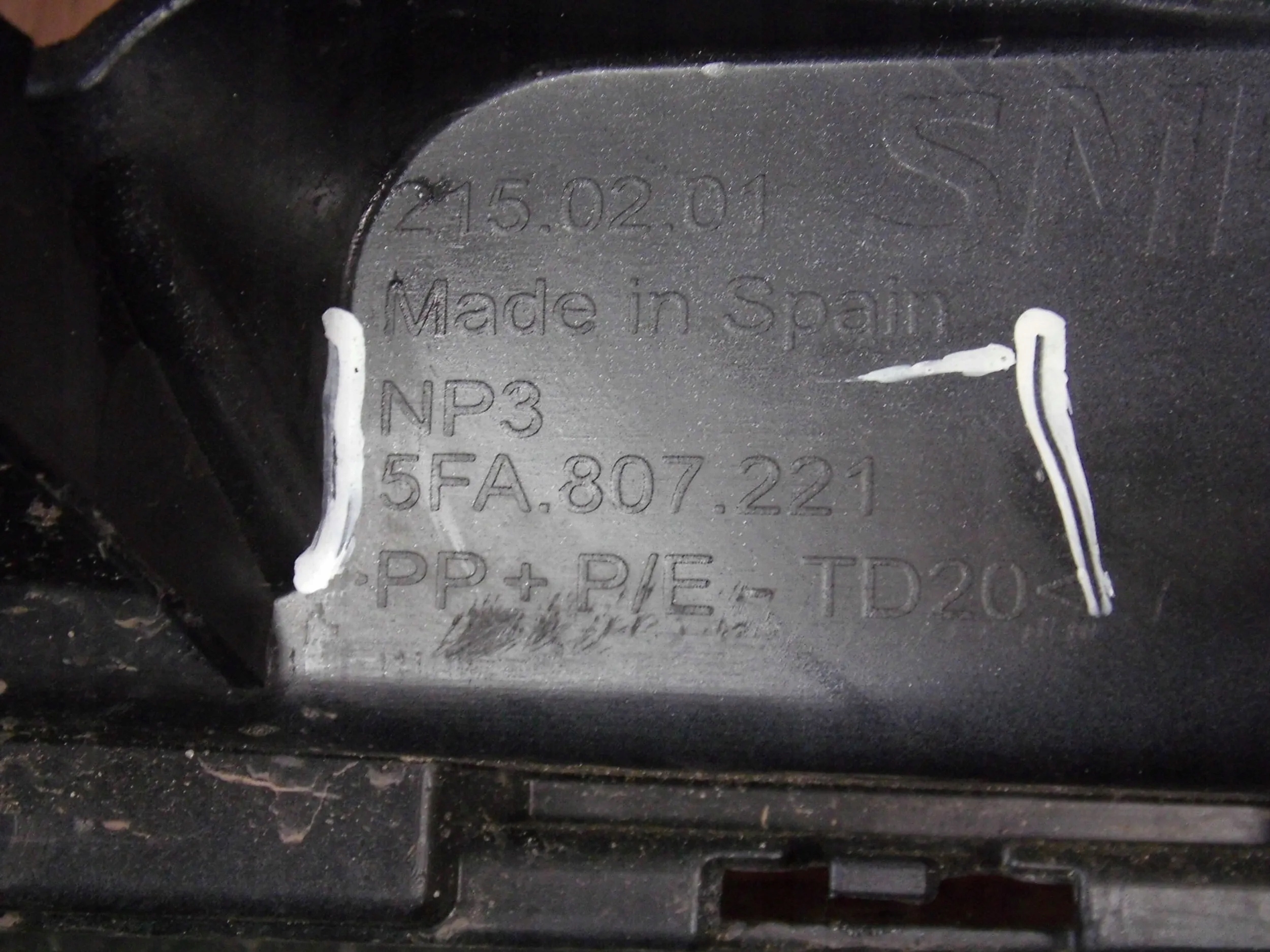 Seat Leon IV 2020+ bumper front front 5FA 5FA807221